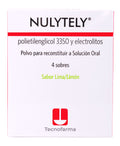 Nulytely Polietilenglicol 3350 Adium Sabor Lima Limón Caja x 4 Sobres