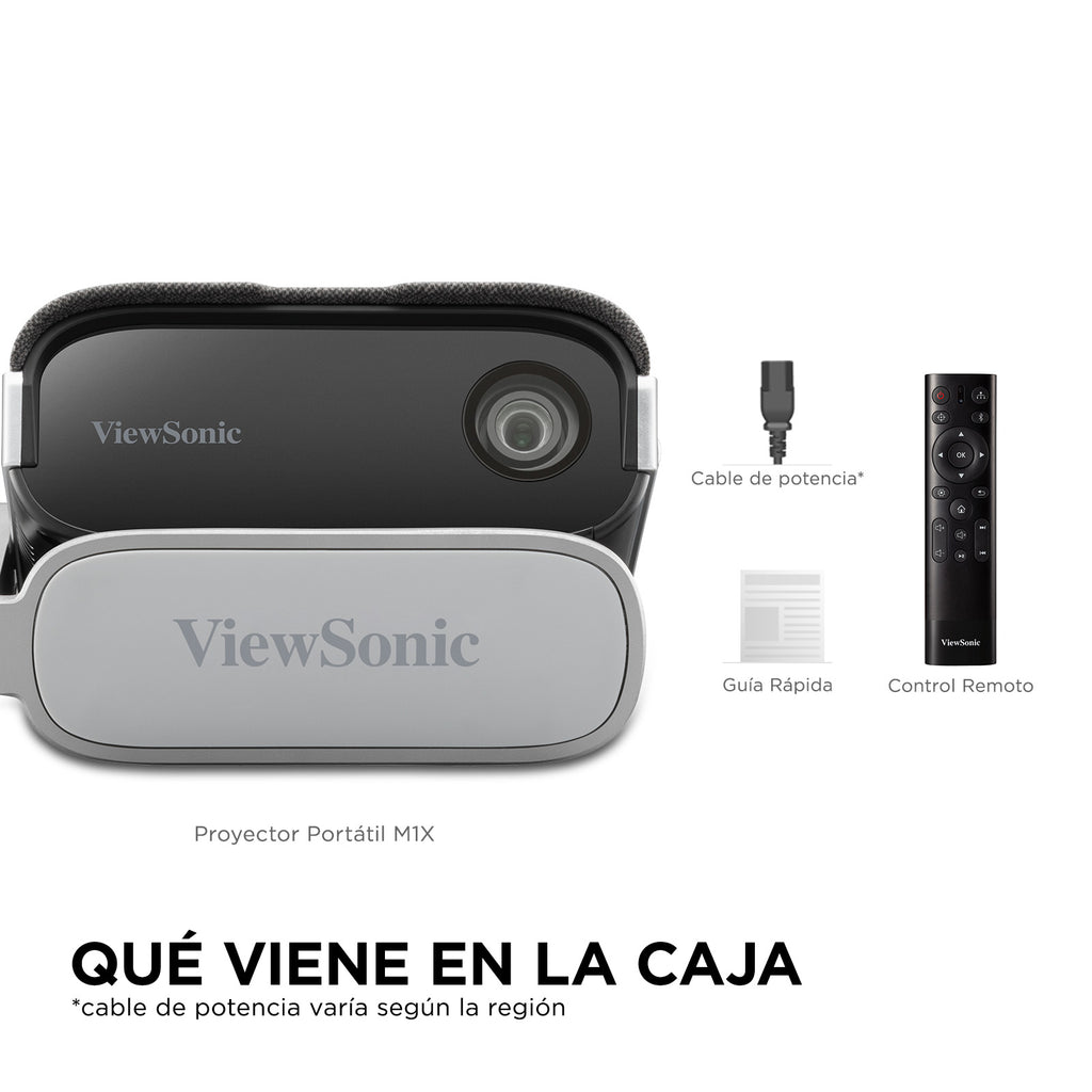 Proyector Viewsonic M1X de corto alcance LED WVGA Negro