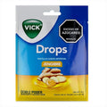 Pastillas Vick Drops Sabor Jengibre P&G Paquete x 20 Pastillas Individuales