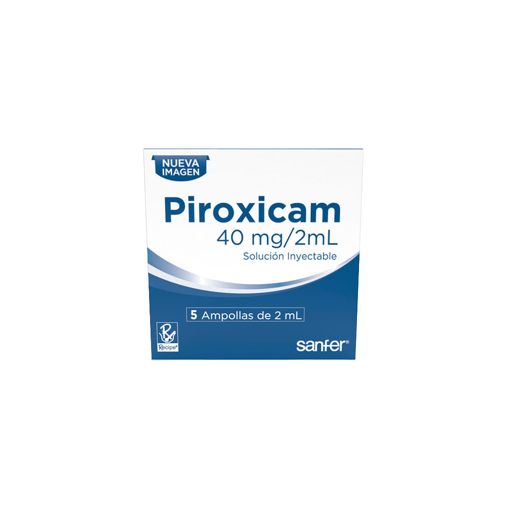 Piroxicam Iny 40MG x 5AMP Recipe
