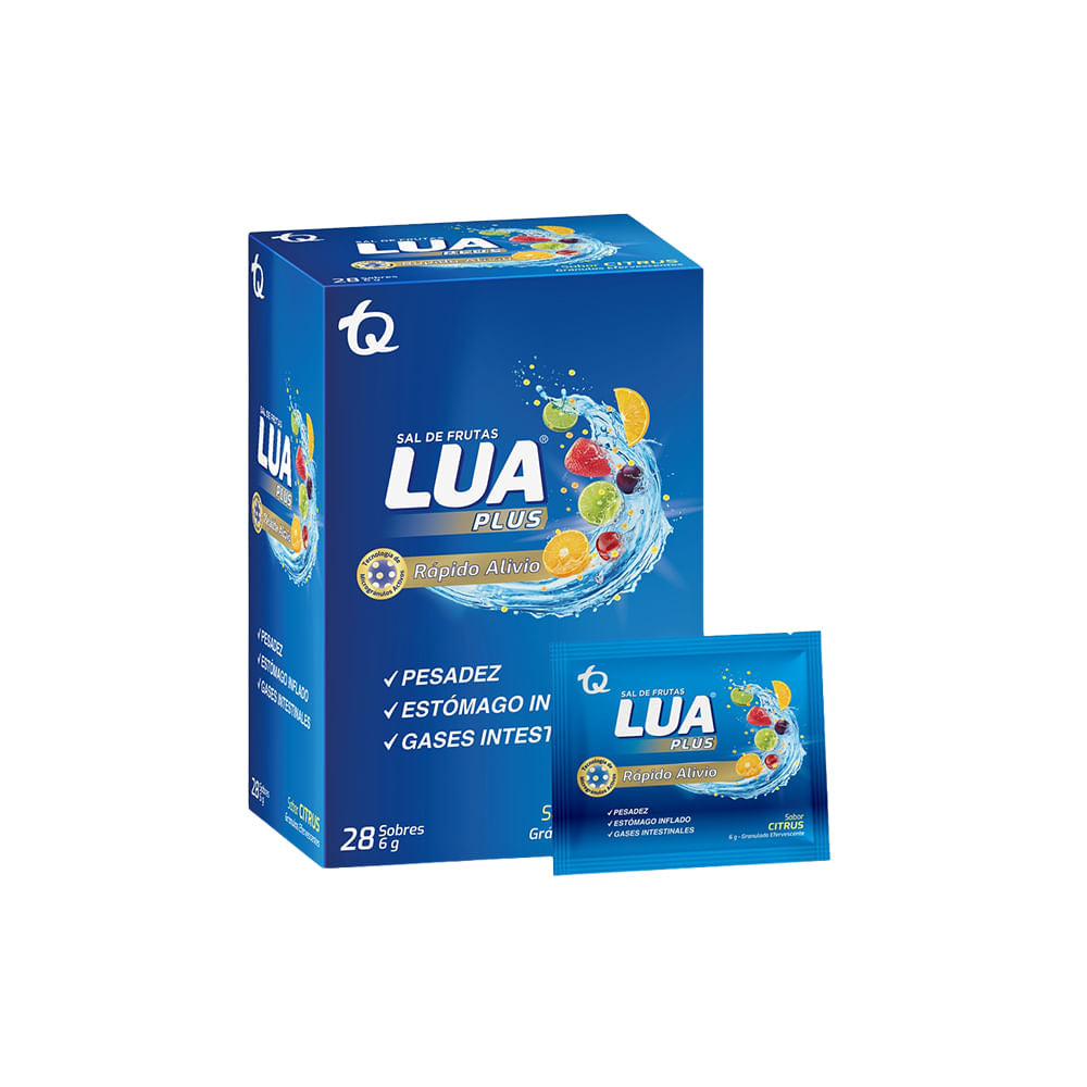 SAL DE FRUTAS LUA PLUS - CAJA X 28 SOBRES
