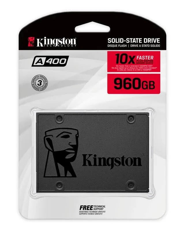 Disco duro SSD Kingston A400 960GB 2.5"