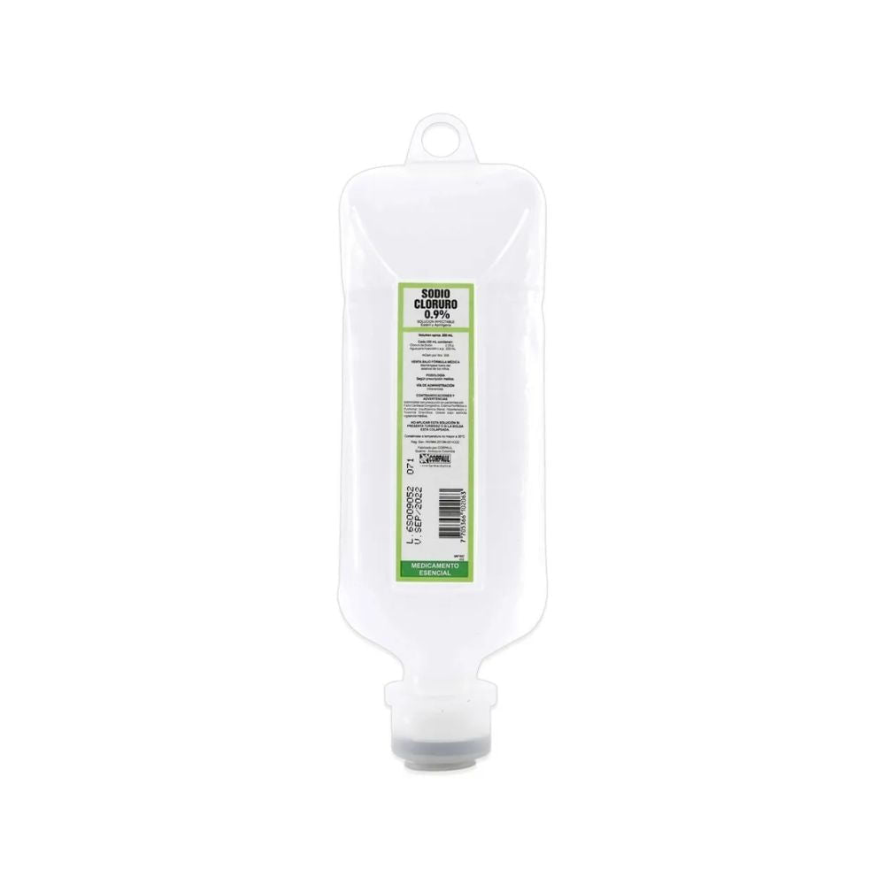 Cloruro De Sodio Al 0.9% Corpaul Farmacéutica Bolsa x 250 ml