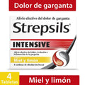 Strepsils Intensive Sabor Miel y Limón 4 Tabletas