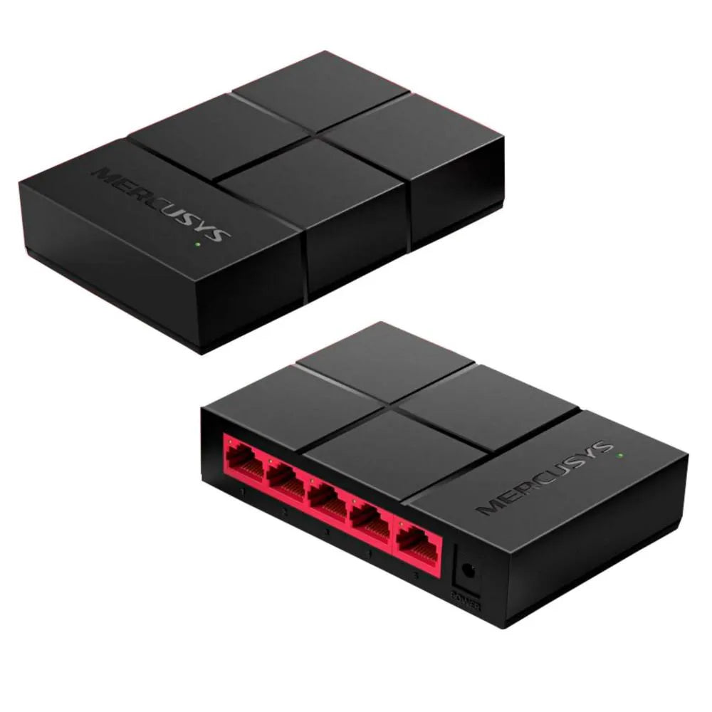 Switch de escritorio de 5 puertos a 10/100/1000 Mbps