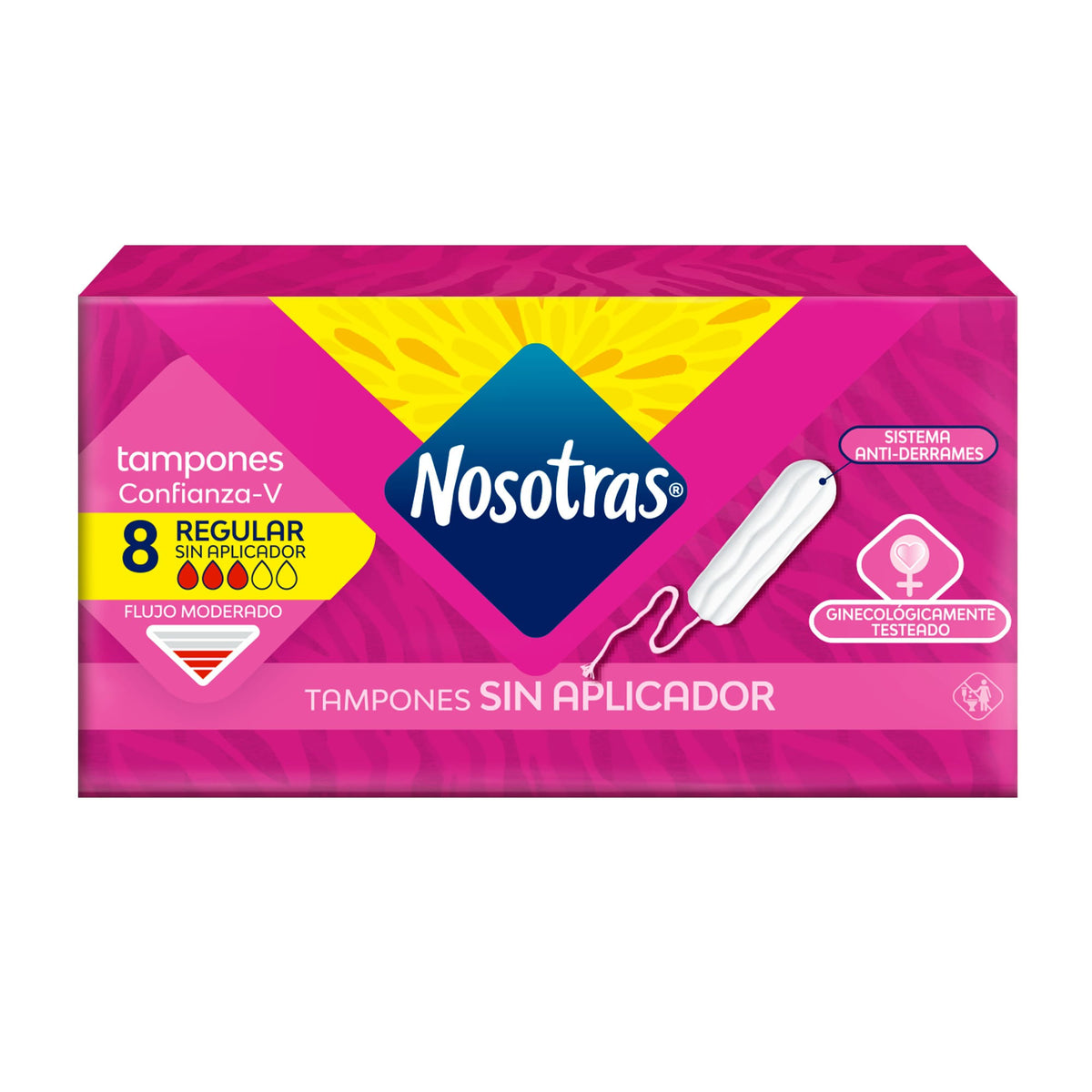 Tampón Nosotras Digital Regular x 8 und