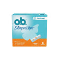 Tampones Ob Original Medio Caja con 8 Unidades