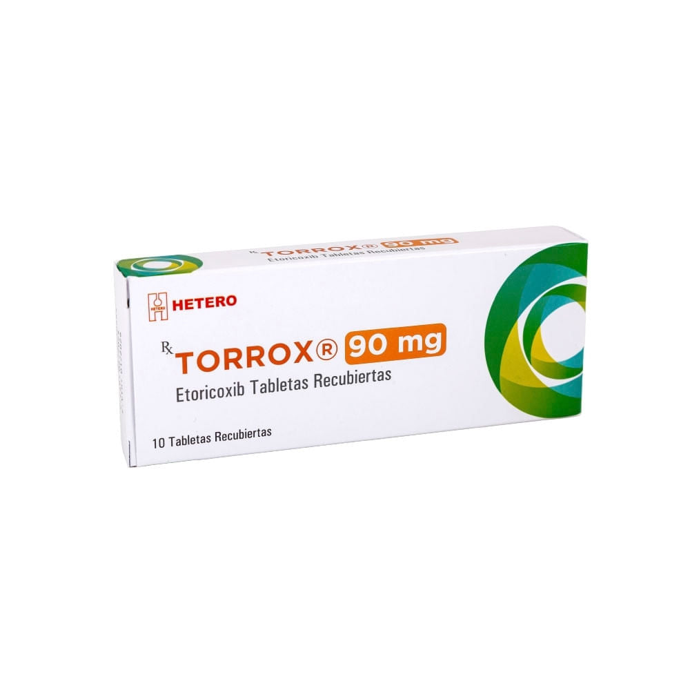 Torrox 90 mg Caja x 10 Tabletas ( Etoricoxib )