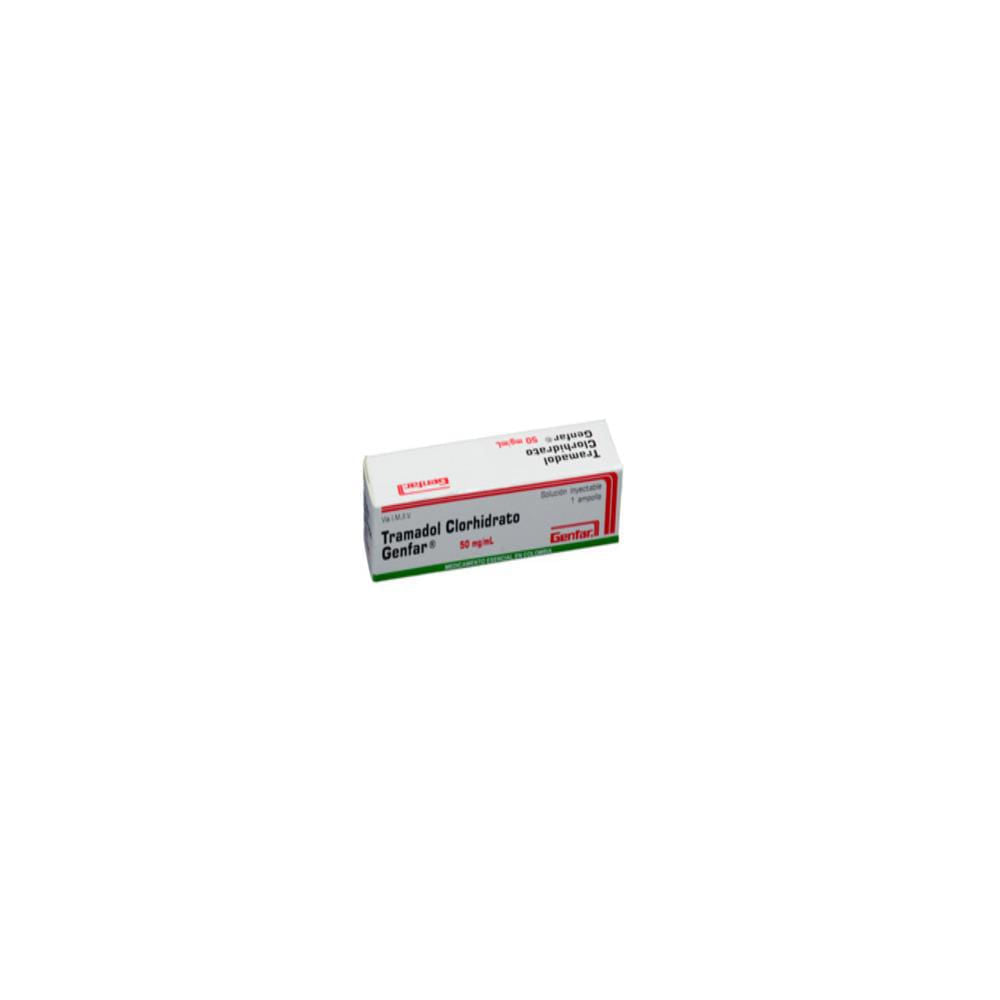 Tramadol Genfar 50 mg Caja x 1 Ampolleta