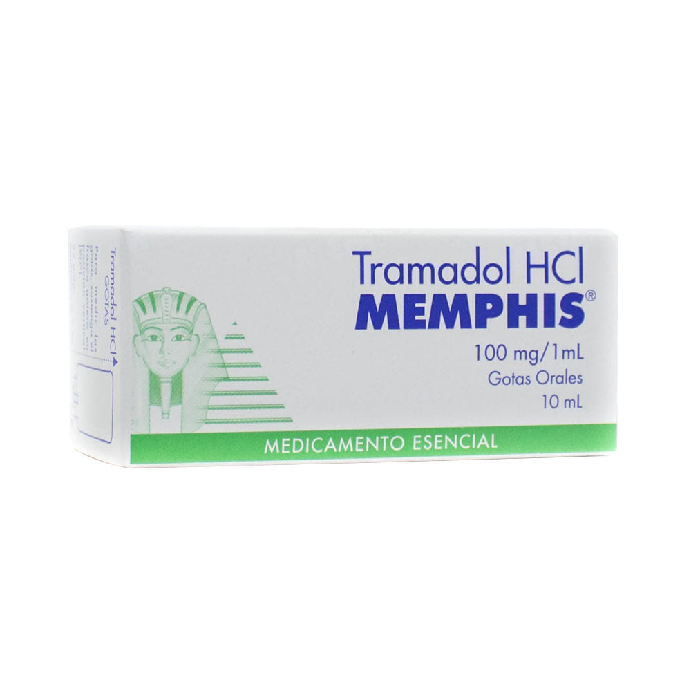 Tramadol Memphis 100mg/1ml X 10ml Gotas Orales