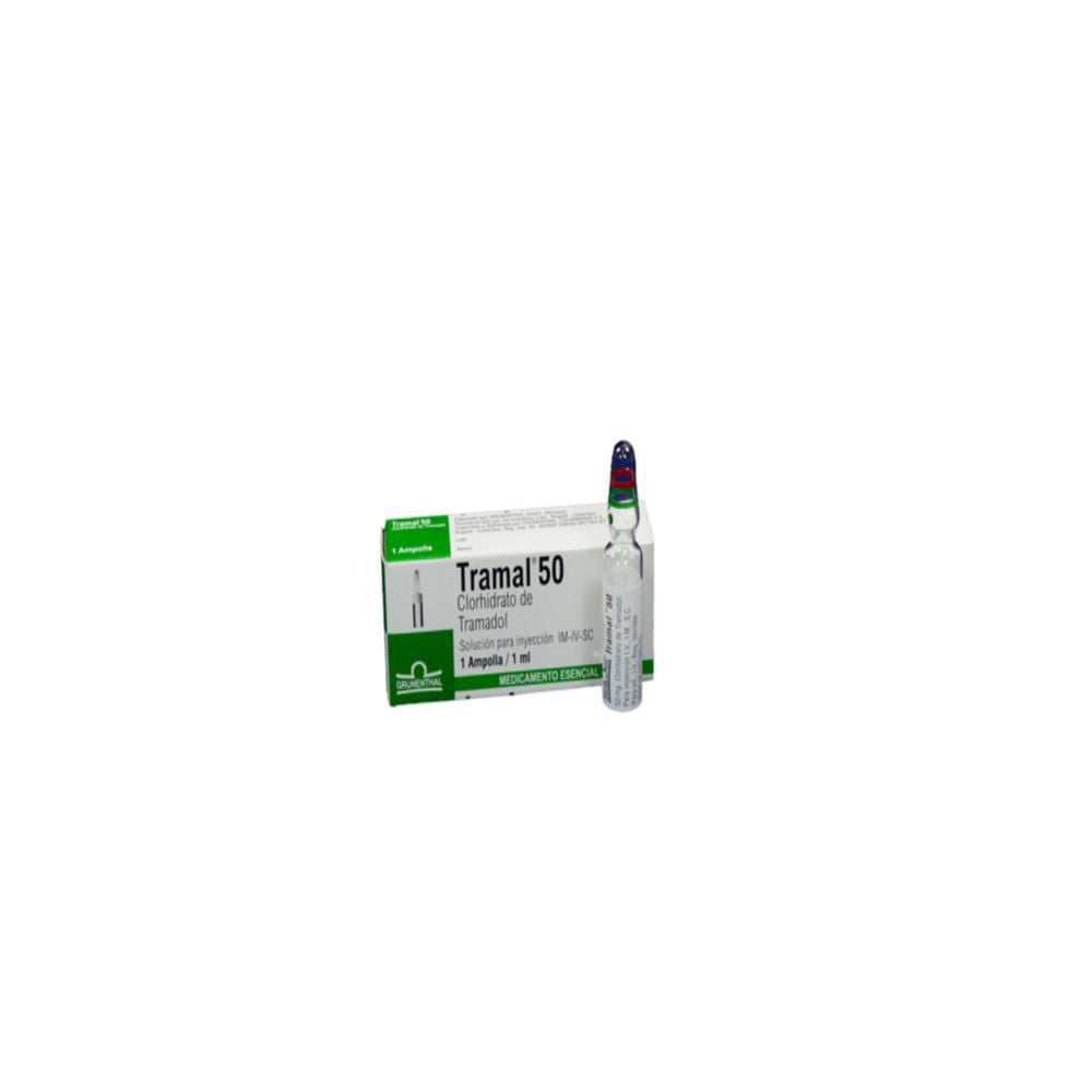 TRAMAL AMPOLLA 50 MG CAJA 1 ML