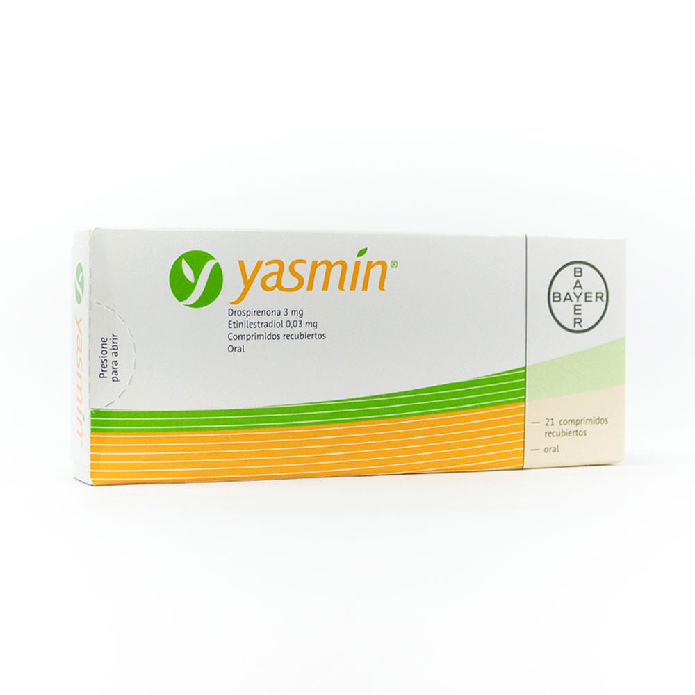YASMIN (RG) COMPRIMIDOS 3 MG/0.03 MG - CAJA X 21 UNDS